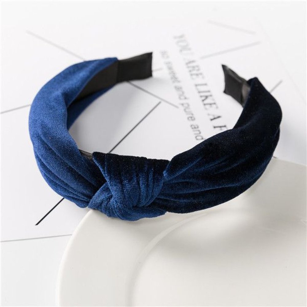 2 for $10 - Velvet Knot Headband - Picture 7 of 10